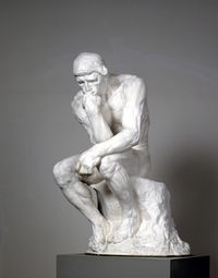 Der Denker, Auguste Rodin, Skulptur